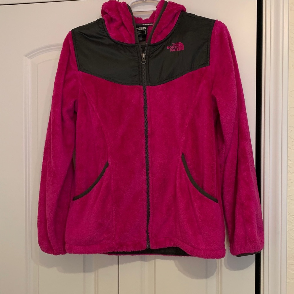 North Face girls fleece jacket